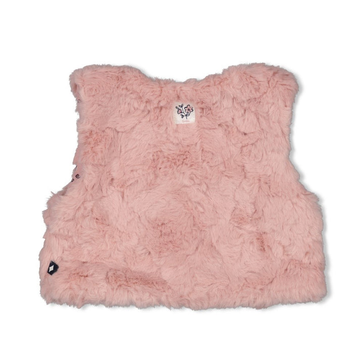 Fake fur gilet Roze - Swanlake