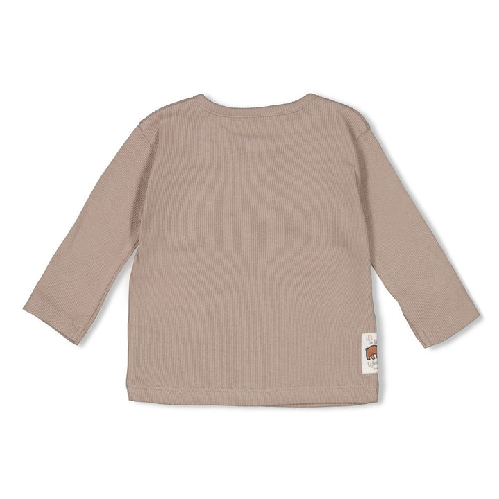 Longsleeve rib Grijs - Wild World