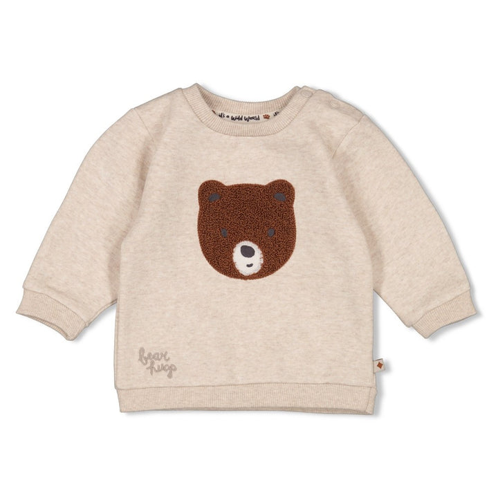Sweater Taupe melange - Wild World