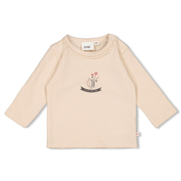 Longsleeve Offwhite - Woodland Bloom