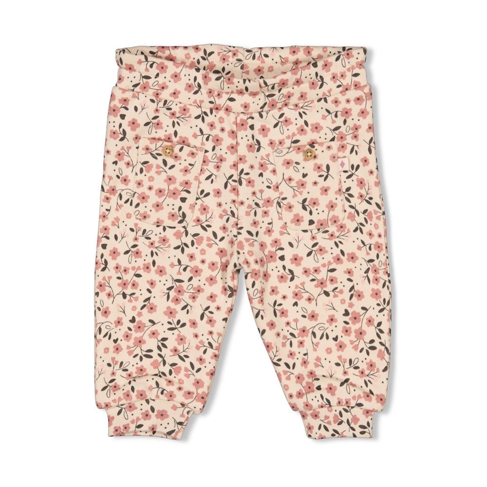 Broek Offwhite - Woodland Bloom