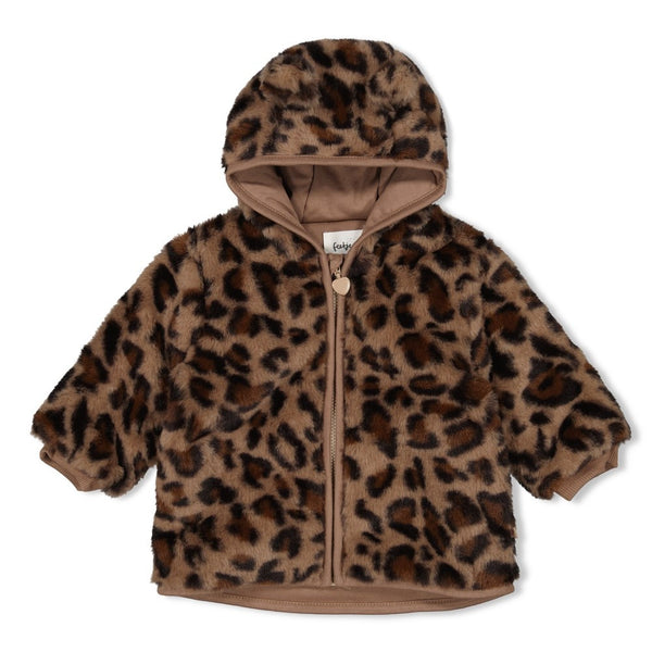 Teddyjacke mit Kapuze Taupe - Better Together