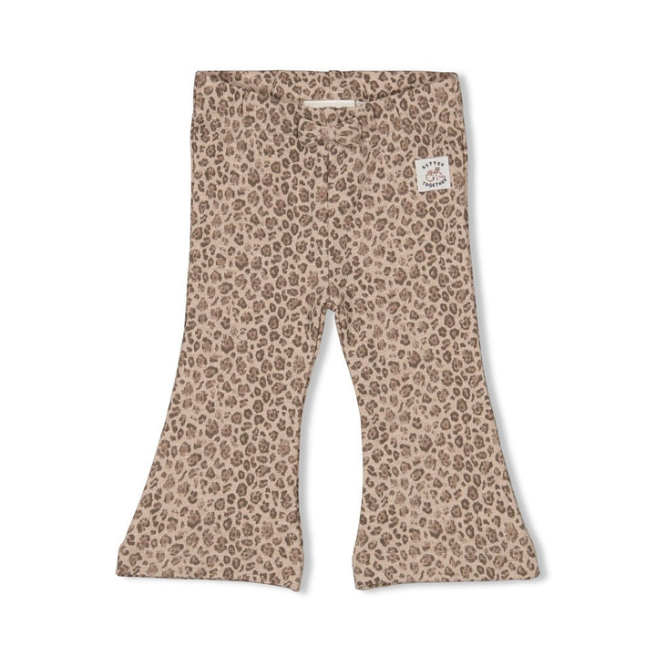 Flare broek Taupe melange - Better Together