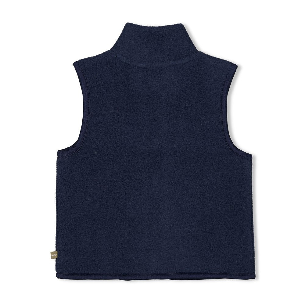 Fleece-Weste Marine - Mountain