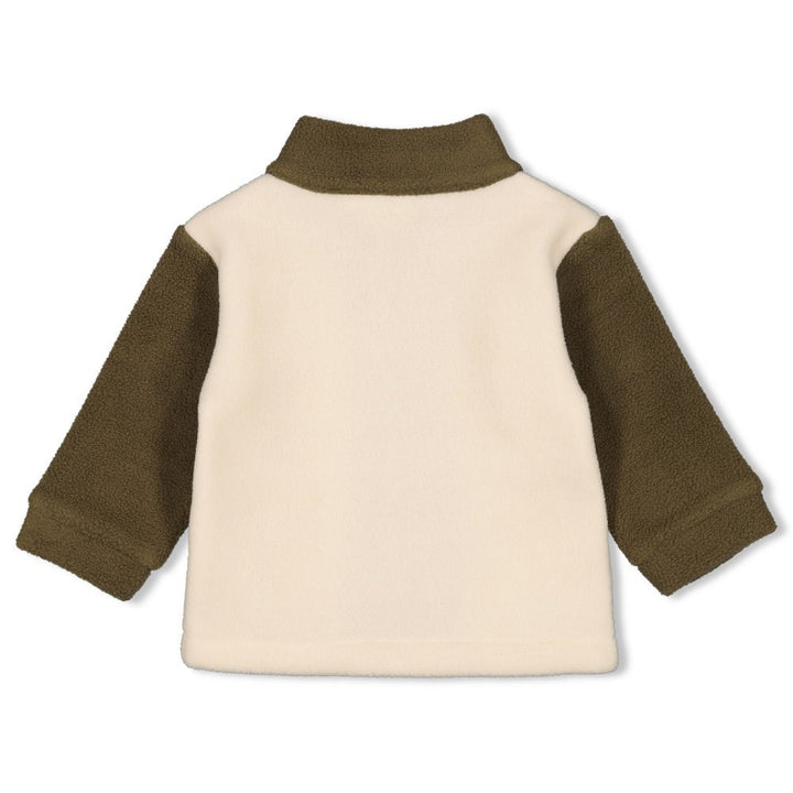 Sweatvest fleece Offwhite - Mountain