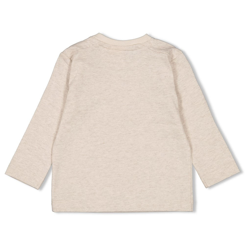 Longsleeve Offwhite melange - Couch Club