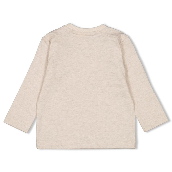 Longsleeve Offwhite melange - Couch Club