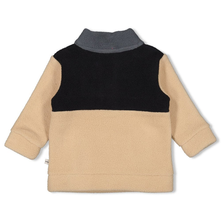 Sweater fleece Zwart - Couch Club