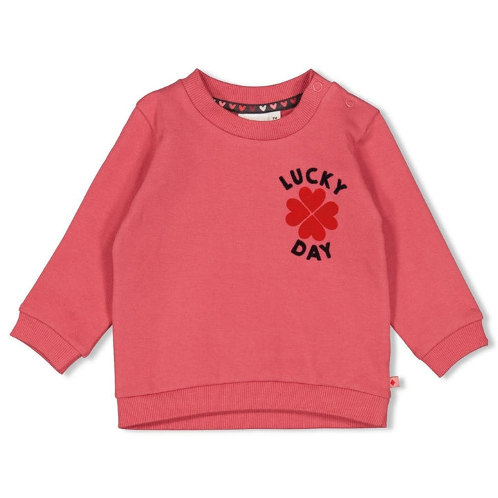 Sweater Roze - Queen of Hearts