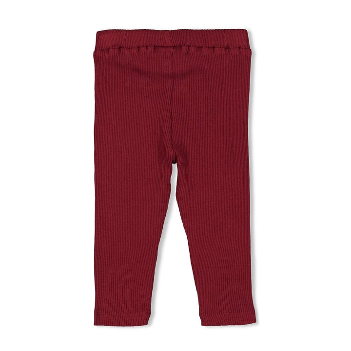 Legging rib Bordeaux - Queen of Hearts