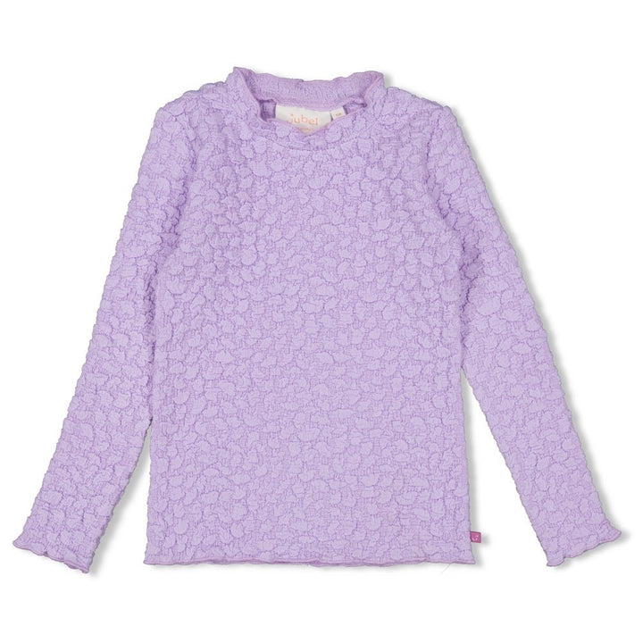 Longsleeve crinkle l.Lila - Wild Soul