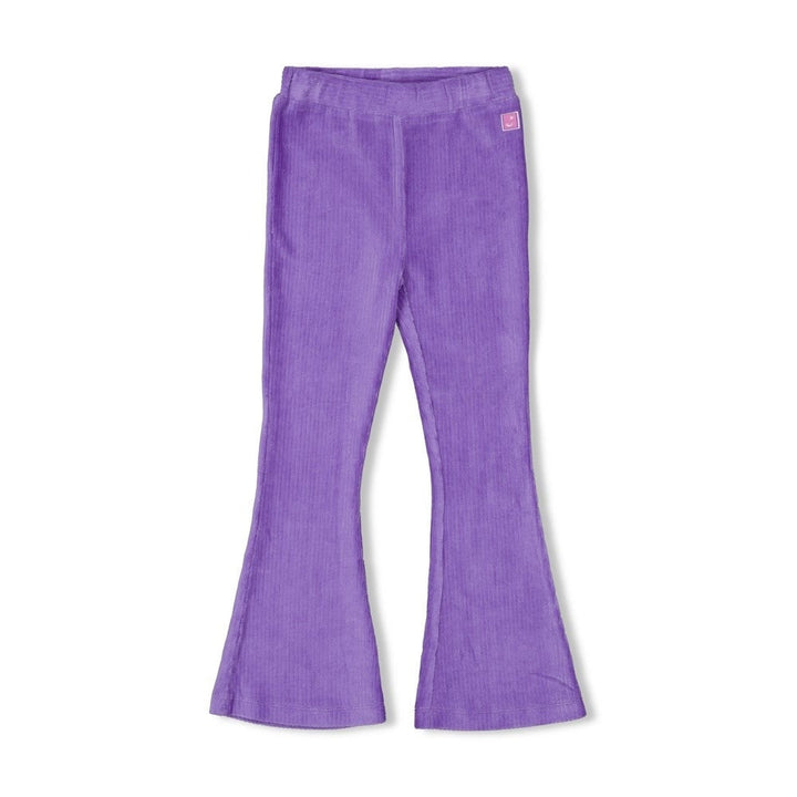 Flared broek velours rib Lavendel - Wild Soul