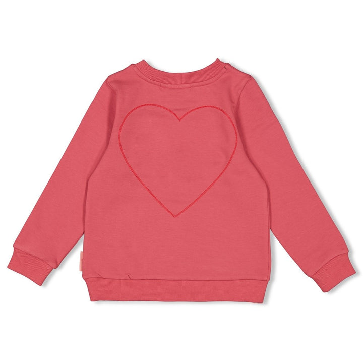 Sweater Roze - Queen Of Hearts