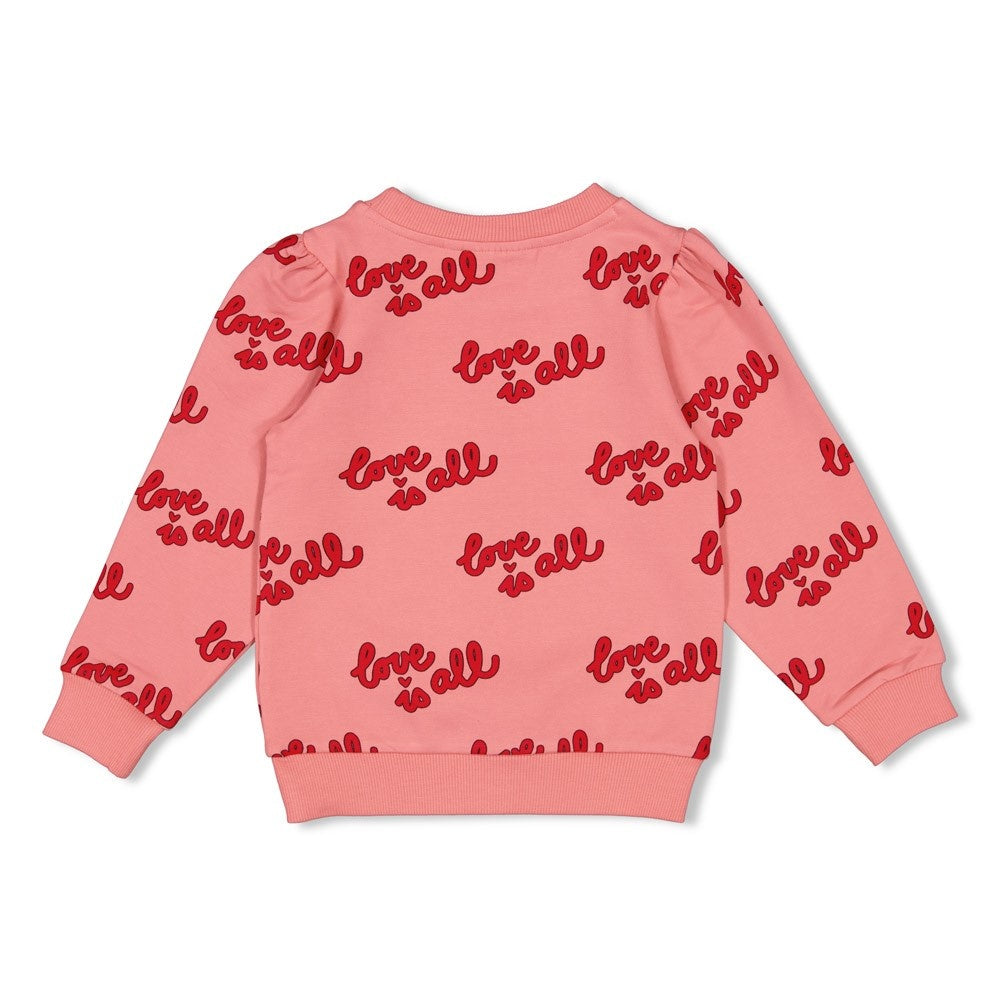Sweater l.Roze - Queen Of Hearts