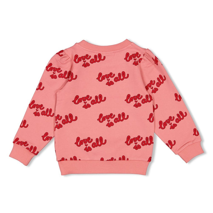 Sweater l.Roze - Queen Of Hearts