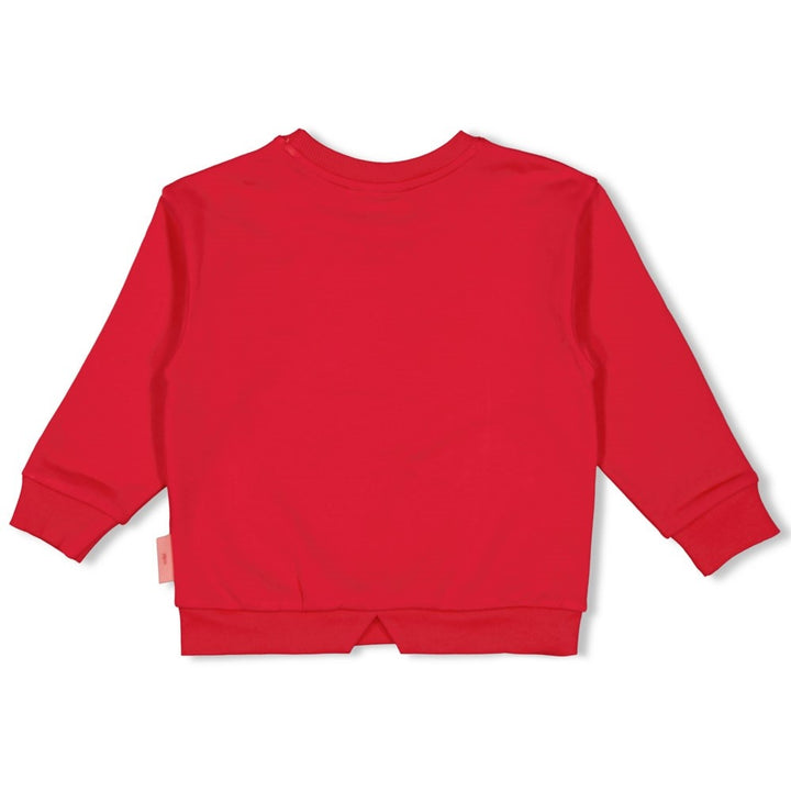 Sweater Rood - Queen Of Hearts