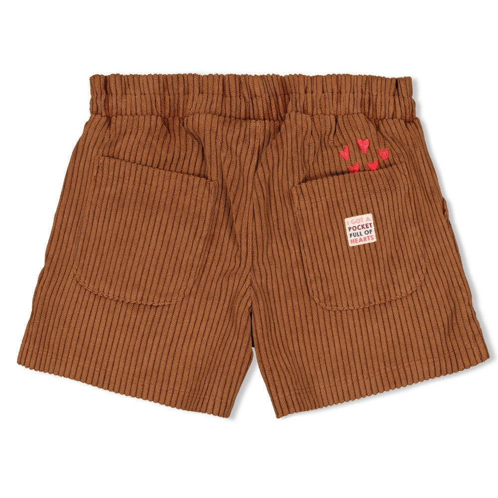 Short corduroy Bruin - Queen Of Hearts