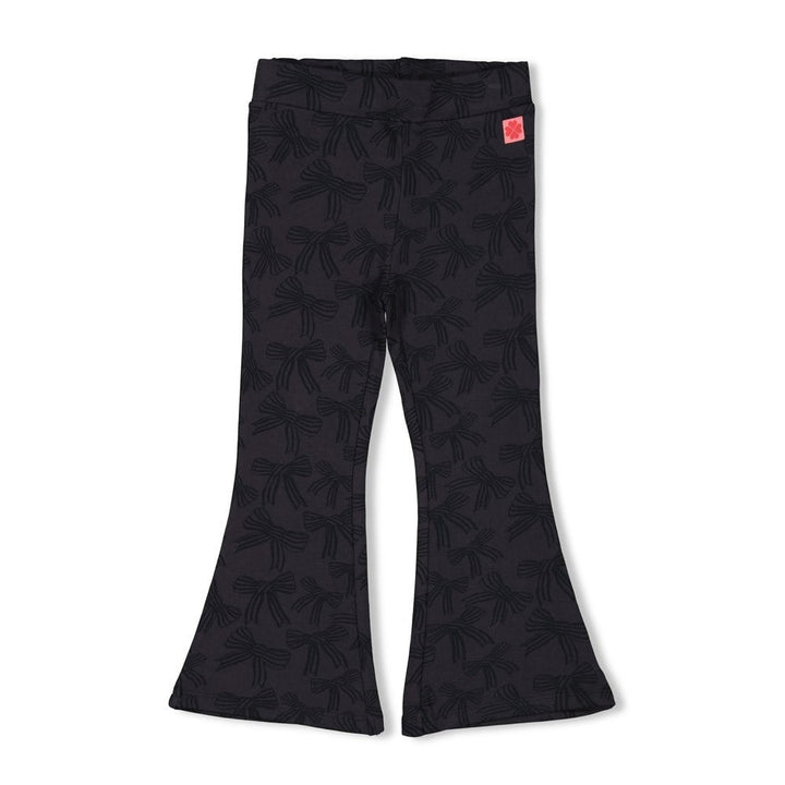Flared broek Antraciet - Queen Of Hearts
