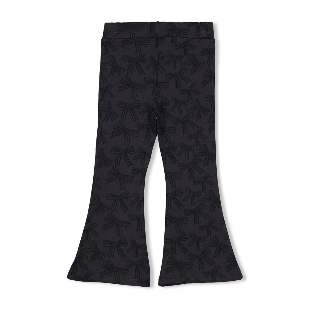 Flared broek Antraciet - Queen Of Hearts