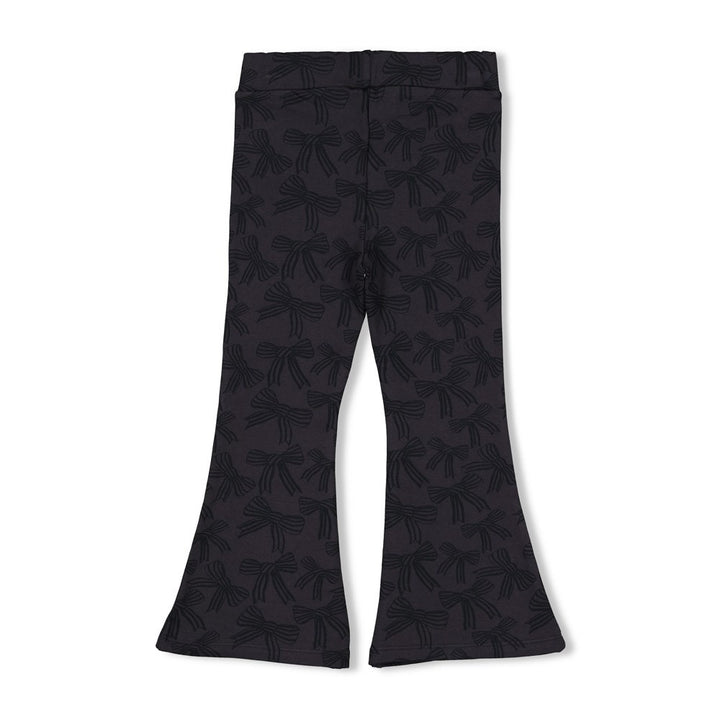 Flared broek Antraciet - Queen Of Hearts