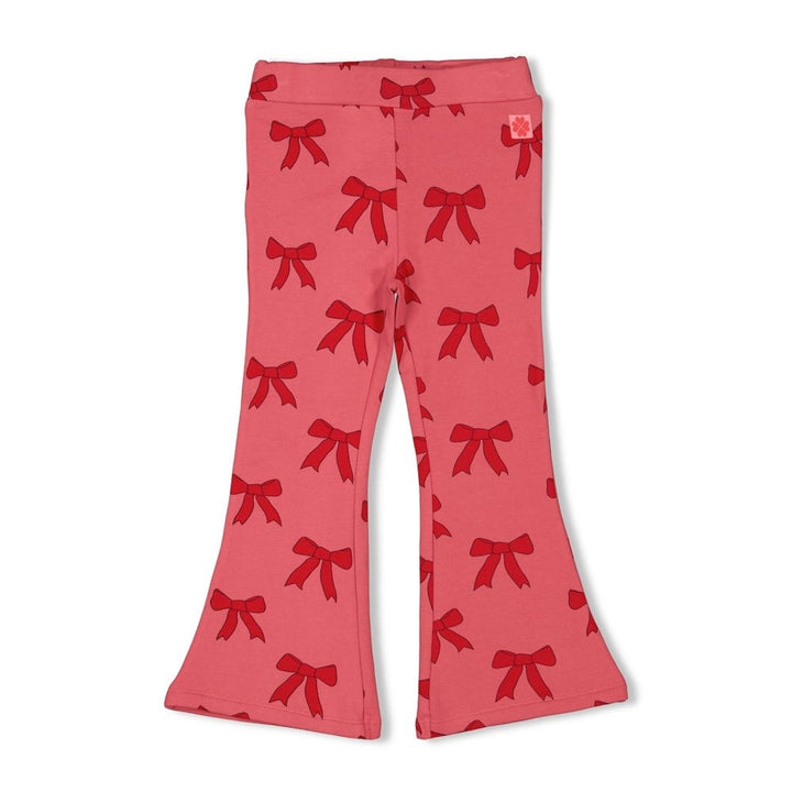 Flared broek Roze - Queen Of Hearts