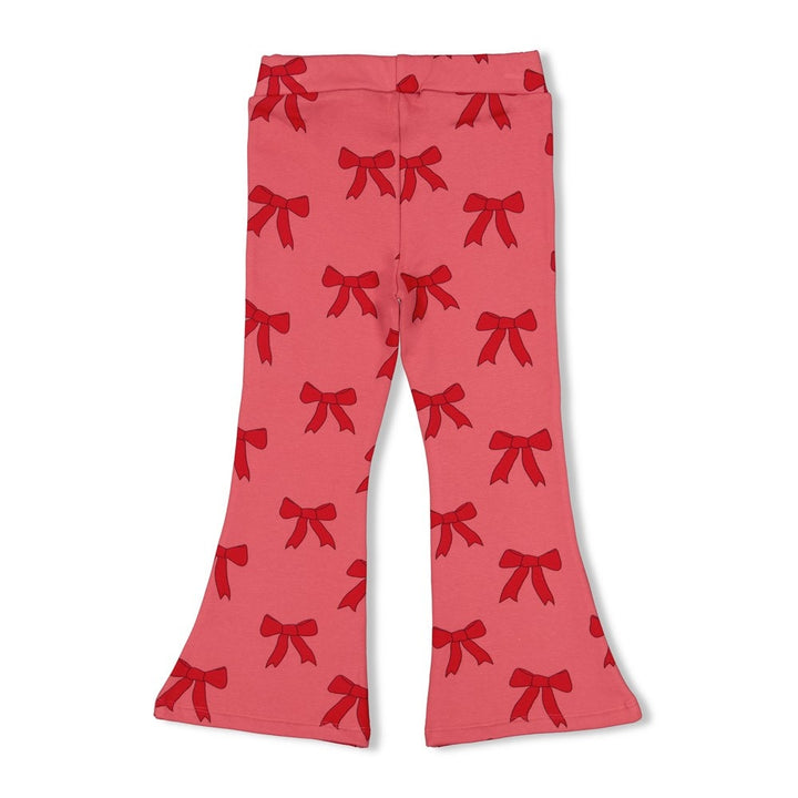 Flared broek Roze - Queen Of Hearts