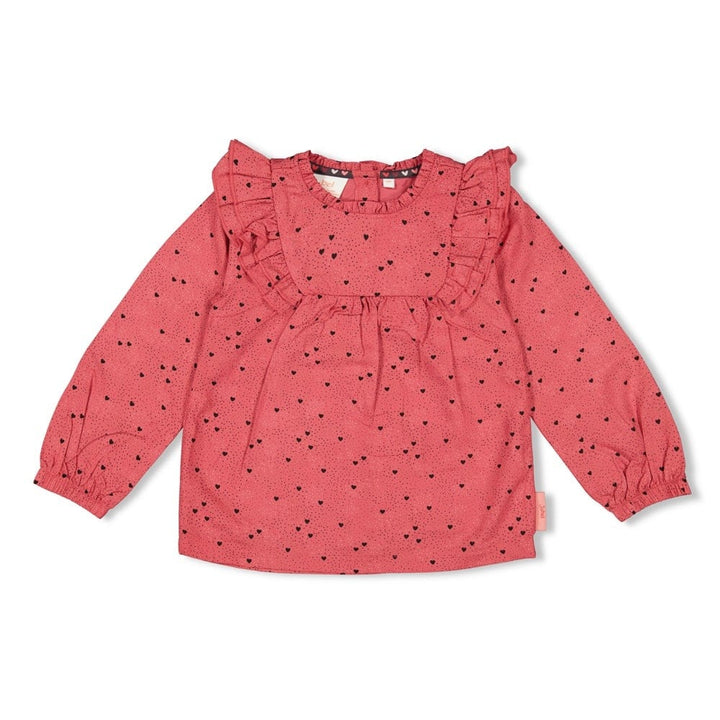 Blouse Roze - Queen Of Hearts