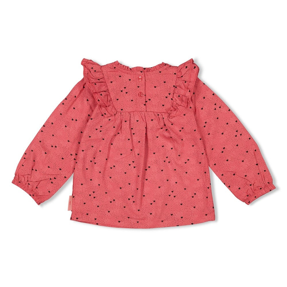 Blouse Roze - Queen Of Hearts