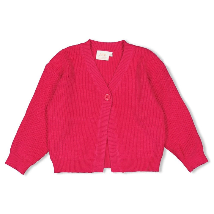 Vest gebreid Roze - Shine Bright