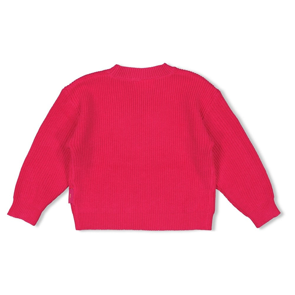 Vest gebreid Roze - Shine Bright