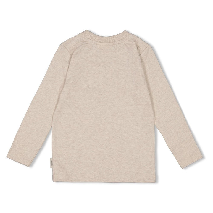 Longsleeve Offwhite melange - Couch Club