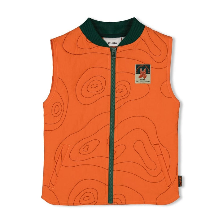 Bodywarmer Oranje - Chasing Trails