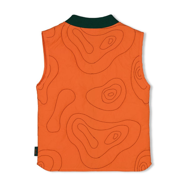 Bodywarmer Oranje - Chasing Trails