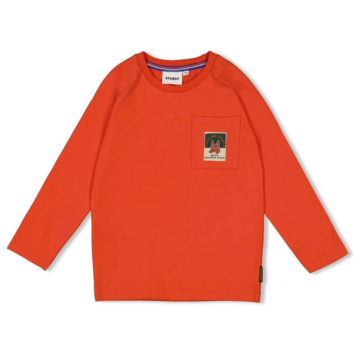 Longsleeve Oranje - Chasing Trails