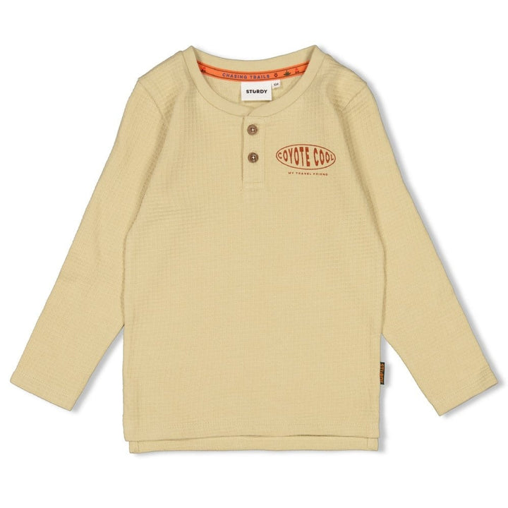 Longsleeve wafelstructuur Kit - Chasing Trails