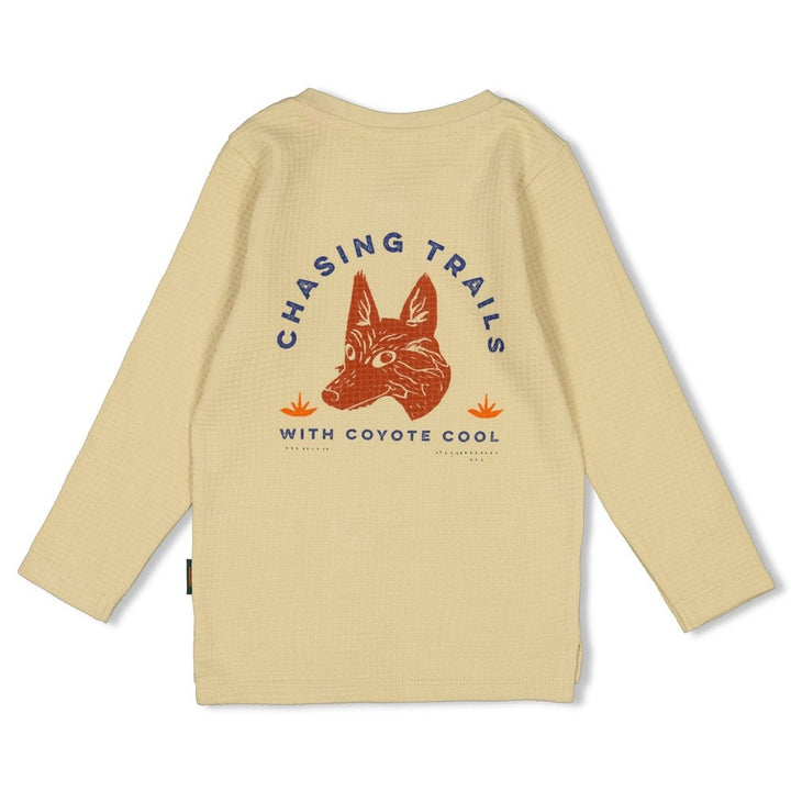 Longsleeve wafelstructuur Kit - Chasing Trails