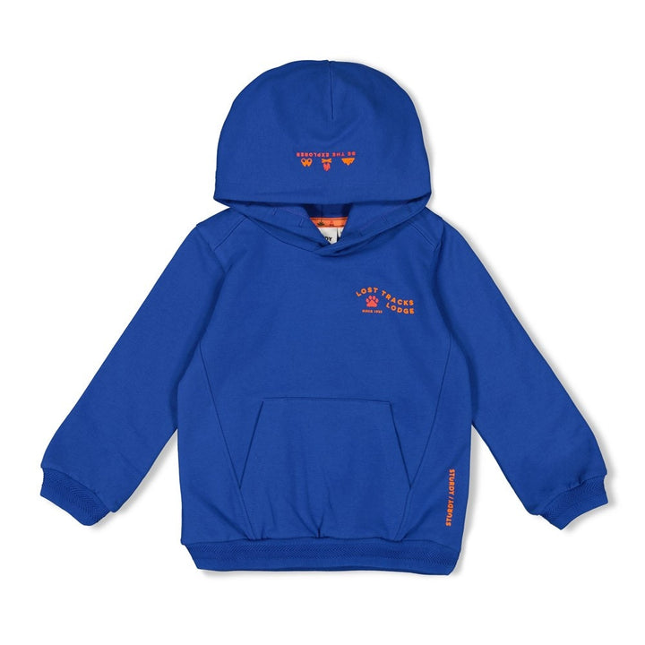 Hoody Blauw - Chasing Trails