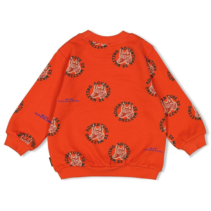 Sweater Oranje - Chasing Trails