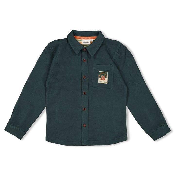 Overhemd Petrol - Chasing Trails