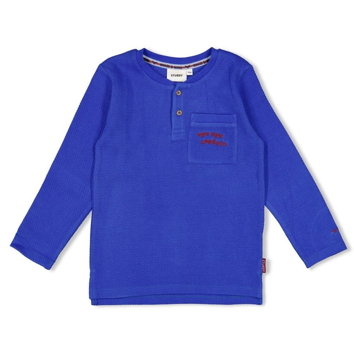 Longsleeve Aqua - Waves and Whales