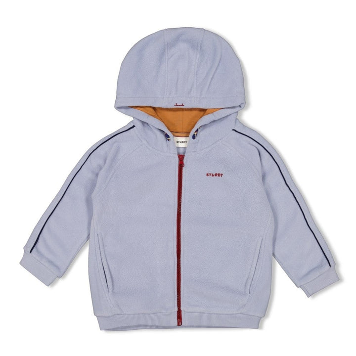 Vest fleece met capuchon Blauw - Waves and Whales