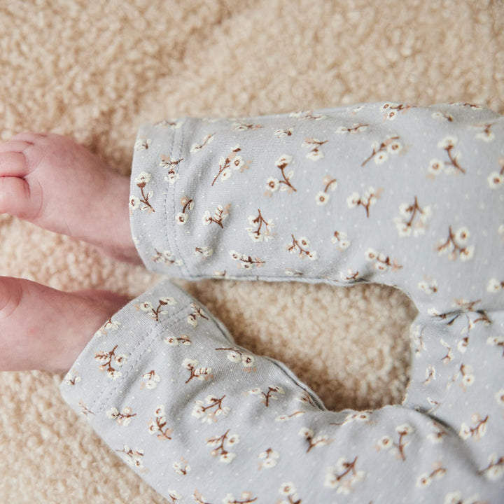 Setje + haarband organic cotton Faded blue - GIRLS 2024