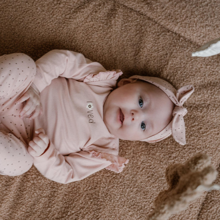 Longsleeve organic cotton Light dusty pink - GIRLS 2024