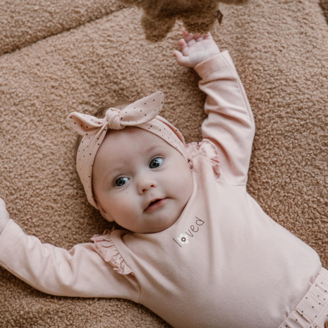 Longsleeve organic cotton Light dusty pink - GIRLS 2024