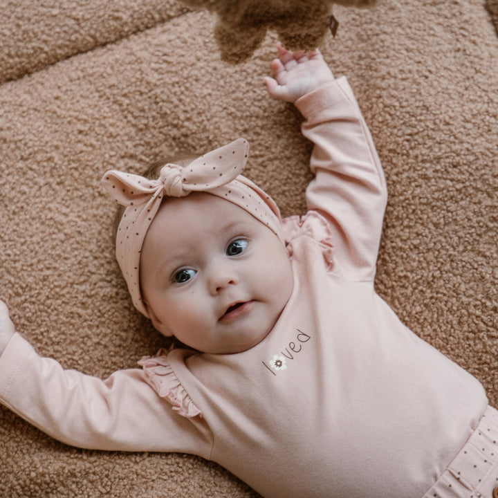 Longsleeve organic cotton Light dusty pink - GIRLS 2024