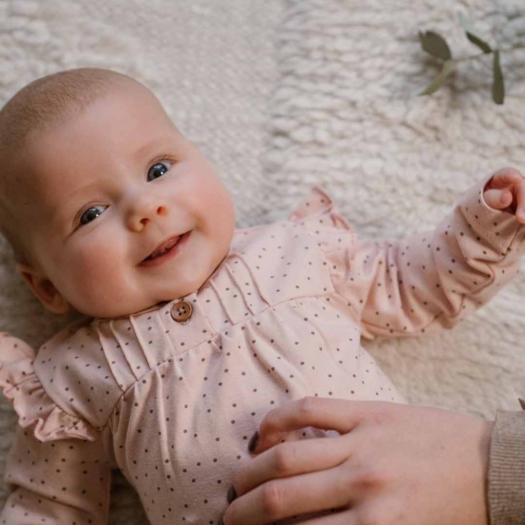 Longsleeve organic cotton Light dusty pink - GIRLS 2024