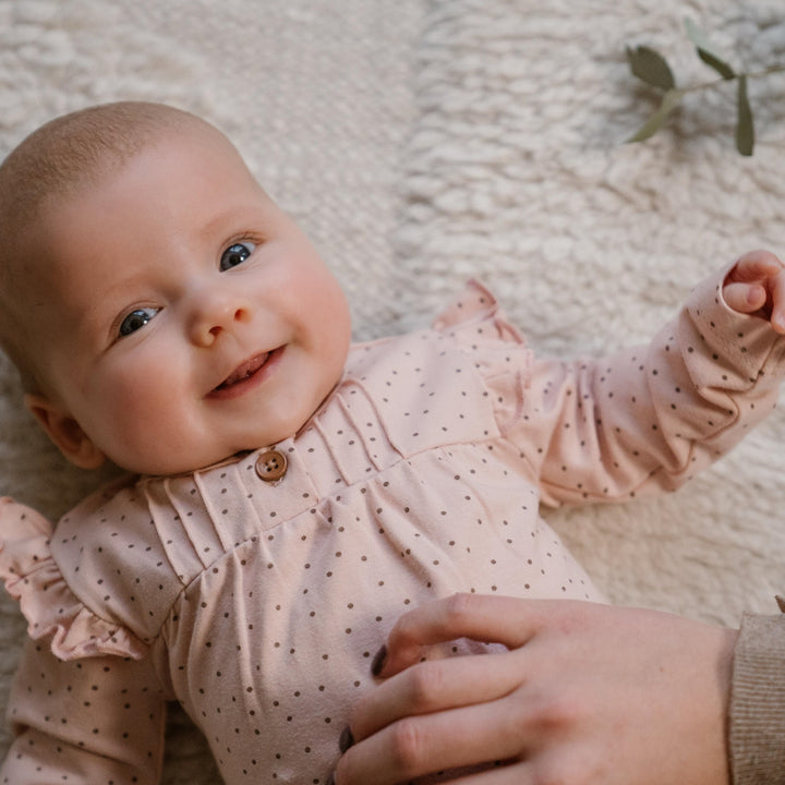 Longsleeve organic cotton Light dusty pink - GIRLS 2024