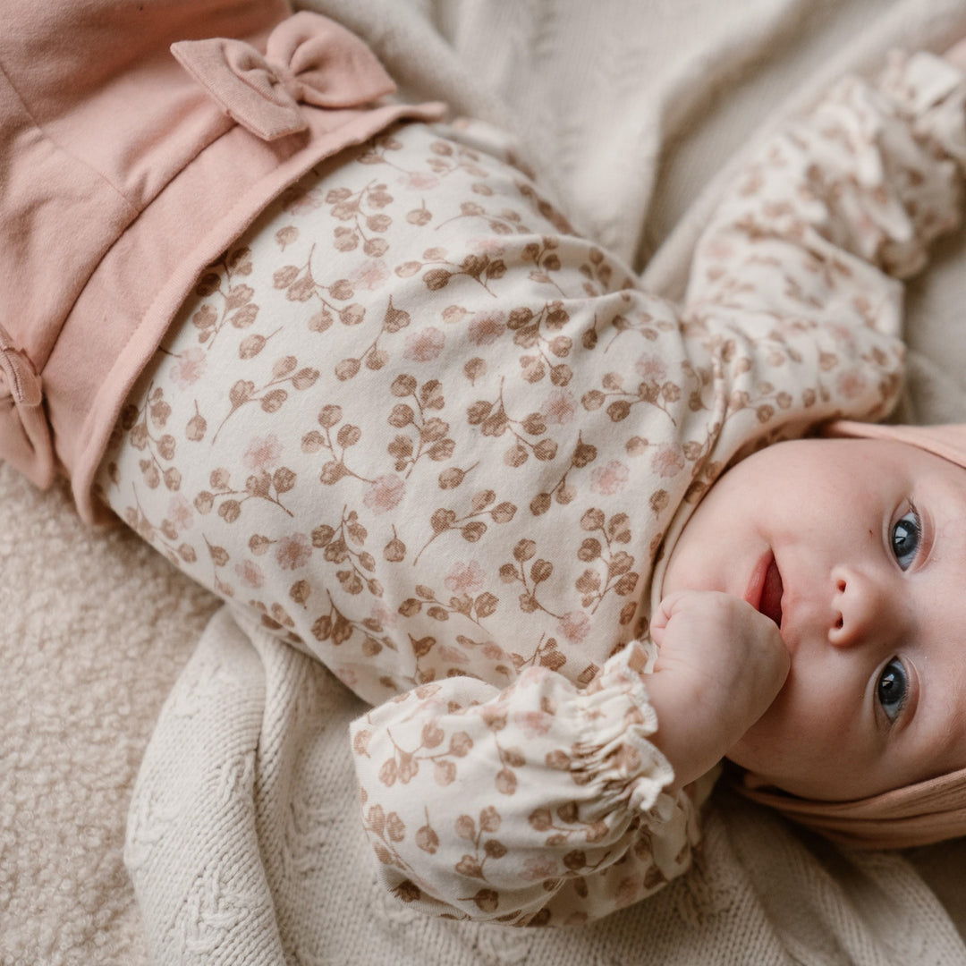 Broek organic cotton Dusty pink - GIRLS 2024