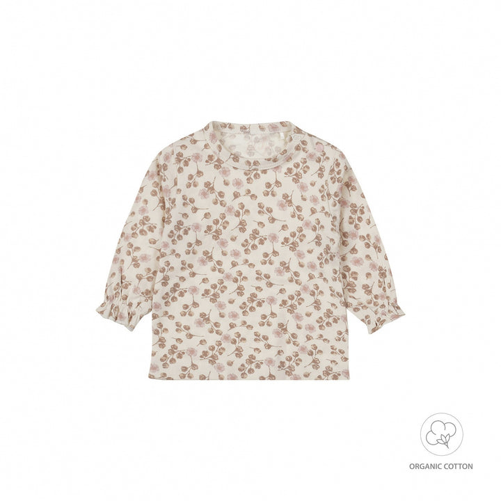 Longsleeve organic cotton Off white - GIRLS 2024