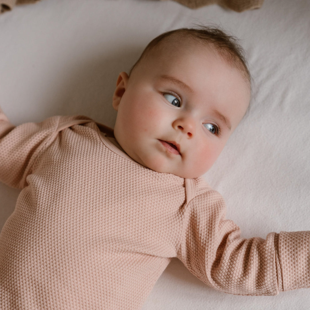 2 - Delig setje organic cotton Light dusty pink - GIRLS 2024